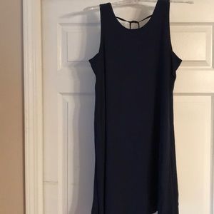 navy blue dress